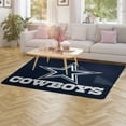 thumbnail image 3 of Football Cowboys Carpet Soft Comfy Rug for Home Living Room Bedroom Area Rug Non-slip Doormat Decor, 3 of 6