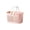 Pink, variant on Cadancy Portable Bath Basket with Handle Bathroom Toiletries Shower Organizer Plastic Tote for College Dorm Gym Camp Travel Cosmetic Makeup Storage Caddy