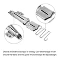 thumbnail image 3 of Uxcell 1-1/2" Inlet 7/16" Outlet Sewing Machine Folder Binding Attachment Tape Binders, 3 of 6