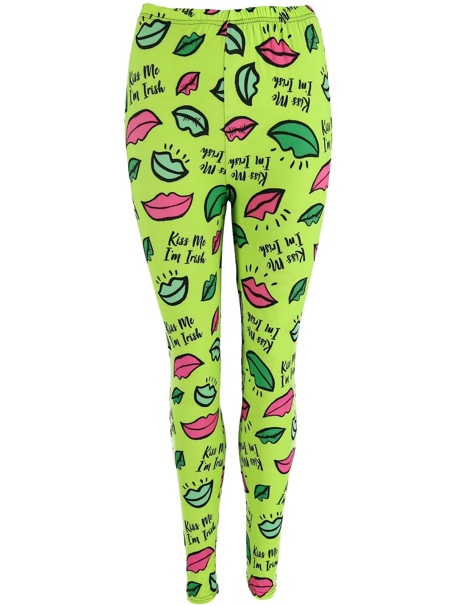 Two Left Feet St. Patrick's Day Leggings (Women's) - Walmart.com