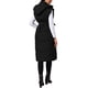 thumbnail image 3 of INSPIRE CHIC Chaleco de Invierno sin Mangas con Capucha para Mujeres, con Bolsillos y Cinturón, Talla 2XL, Negro, 3 of 5