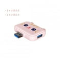 thumbnail image 3 of 3-In-1 Usb Hub Usb3.1 Type-c Docking Station Plug-play Multi Splitter Adapter Dock For Ipad Tablet Pink 3H, 3 of 5