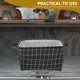 thumbnail image 3 of Phenofice Organizador Plegable De Tela Negro Para Auto Caja De Almacenamiento, 3 of 6