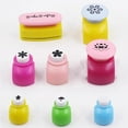 thumbnail image 4 of Diy Puncher Craft Set for Kids, Hole Punch Shapes Including Butterfly Star Heart Flower, Creative Craft Tool for Motor Skills Development, Safe Easy to Use with Storage , 1 Set of Embossing Machine, 4 of 8