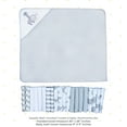thumbnail image 2 of Spasilk Bath Hooded Towels & Washcloths Set for Babies, 23-Piece Gift Set, Gray Lion, 2 of 7