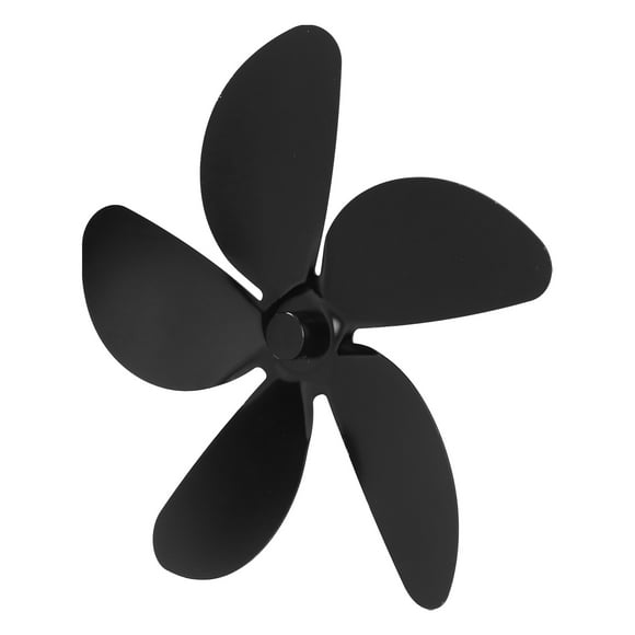 Stove Fan Blade,5 Leaf Fireplace Fan Fireplace Fan Blade Fan Blade Built for Precision