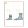 thumbnail image 3 of Wonder Nation Baby and Toddler Mid-Crew Socks, 6-Pack, Sizes 0M-5T, 3 of 4