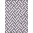 thumbnail image 2 of Addison Rugs Chantille Indoor/Outdoor Transitional Squares Purple Washable Rectangle Rug, 9' x 12', 2 of 6