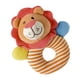 thumbnail image 2 of Sonajeros de peluche con forma de animal para bebé, juguetes de desarrollo para bebés, niños pequeños y recién nacidos (león), 2 of 8