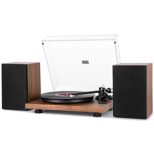 Sistema HiFi con tocadiscos Bluetooth 1byOne con altavoces de 36 W
