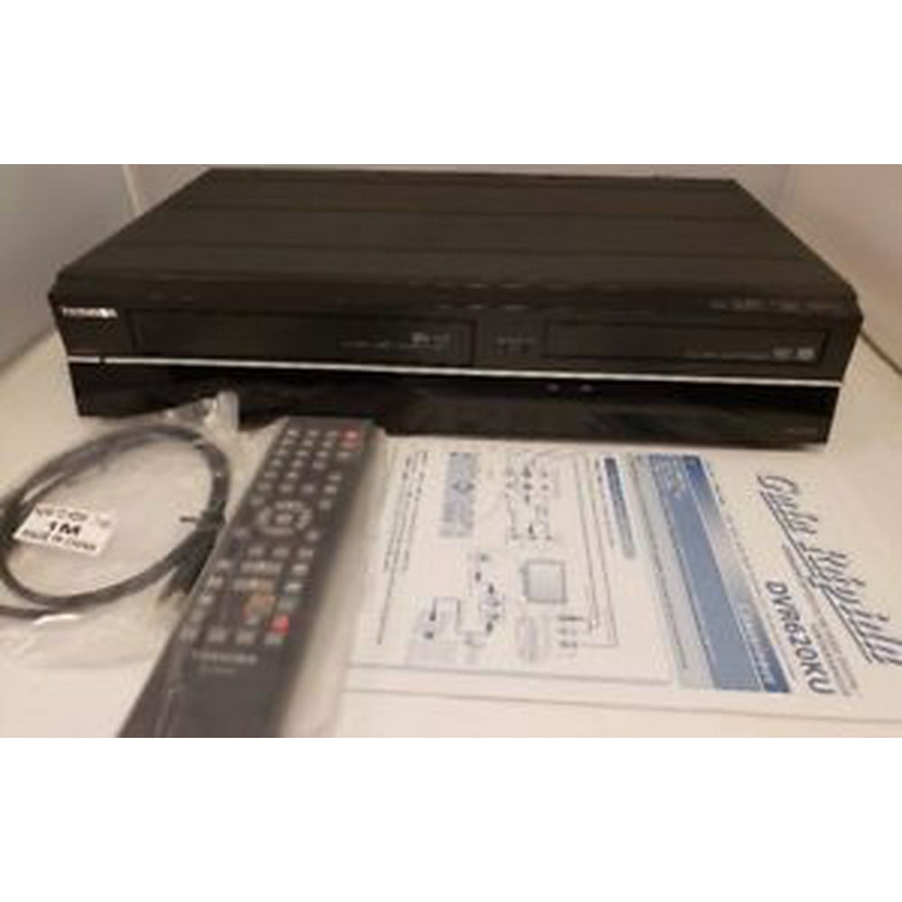 Refurbished Toshiba DVR620 DVR620 DVD and VHS Recorder with 1080p Upconversion.Remote, RCA