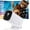 White+Black, variant on Projector 4K 1080P Support, Mini Projector Smart for Movie Projection Compatible with Phone