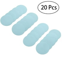 ACDANC 10/20pcs Safety Non-Slip Bathtub Shower Stickers Adhesive Bath Treads Non Slip Traction to Tubs Bathtub Stickers PEVA Adhesive Discs Non-Toxic Anti-Bacterial Mat