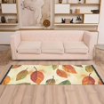 thumbnail image 2 of Yayeee Hallway Runner Rug 2'x6' Non Slip Machine Washable with Rubber Backing, Beige Leaves, 2 of 8