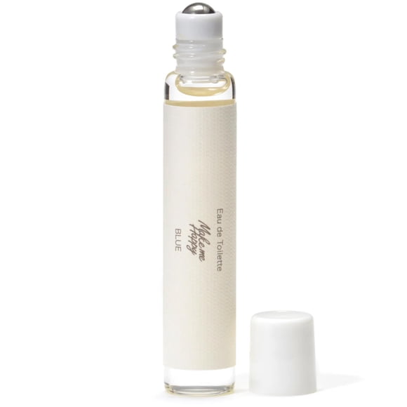 Fragancia CANMAKE Make Me Happy en roll-on 8 ml azul