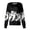 Black, variant on Domzest Women's Halloween Scrub Jacket Pumpkin Ghost Bat Graphic Button Front Scrub Top Funny Long Sleeve Nurse Working Uniform Orange 5XL