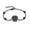 Black, variant on Paw Print Urn Bracelet for Ashes Pet Cremation Jewelry Stainless Steel Memorial Urn Bangle Bracelets Ash Holder for Pet/Dog/Cat Keepsake Jewelry Gifts for Loved Ones