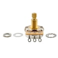 thumbnail image 5 of Musiclily Pro HD B25K Full Brass Metric Coarse 18-Spline Split Shaft Pots Linear Taper Potentiometers for Electric Guitar Bass (Set of 2), 5 of 5