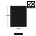 thumbnail image 6 of 8.5 x 11 Chipboard Medium Weight 30Pt (Point) Cardboard Scrapbook Sheets | Great for Arts & Crafts, Scrapbooking, Packaging, Gift Tags, Photo Mats | Black Board | 50 Sheets per Pack, 6 of 6