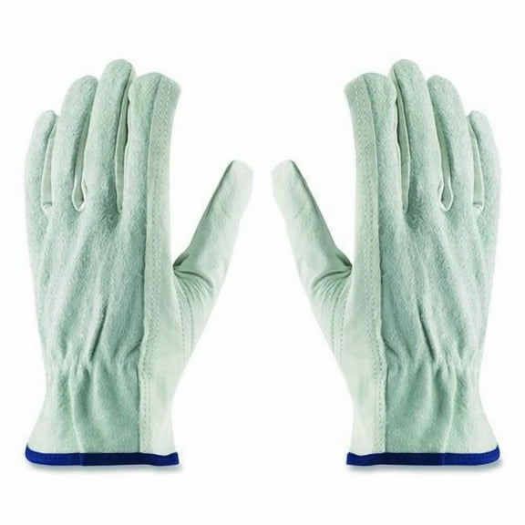 Top-Grain Leather Drivers Gloves with Shoulder-Split Cowhide Leather Back, Gunn Cut, Keystone Thumb, | Bundle of 2