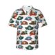 thumbnail image 1 of Balery Pirate Hats Camisas hawaianas de manga corta para hombre, camisas playeras de corte holgado, camisas de vacaciones con botones,X-Large, 1 of 7