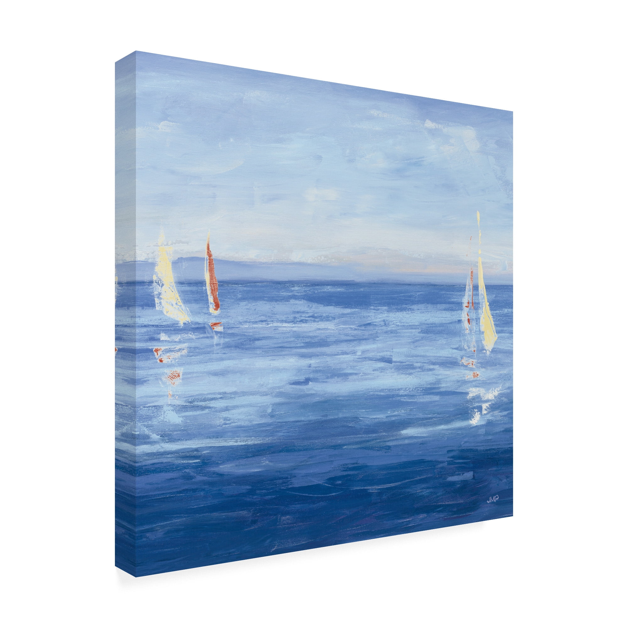 Trademark Fine Art 'Open Sail with Red Crop' Canvas Art by Julia Purinton