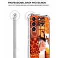 thumbnail image 3 of Orange Vibes Case for Samsung Galaxy S23 Plus ,Aesthetic Art Design Pattern TPU Shock Proof Cover Case, 3 of 6