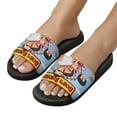thumbnail image 5 of Bob's Burgers Shower Shoes for Women & Men, Non Slip Slippers Sandals Pool Slides Lightweight Beach Shoes for Home Garden Bathroom, 5 of 8