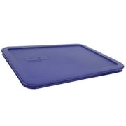 Pyrex 7211-PC Navy Blue Rectangular Food Storage Replacement Lid Cover