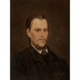 thumbnail image 2 of Franciszek Streitt 12x14 Black Ornate Wood Framed Double Matted Museum Art Print Titled: Self-Portrait (1866), 2 of 5