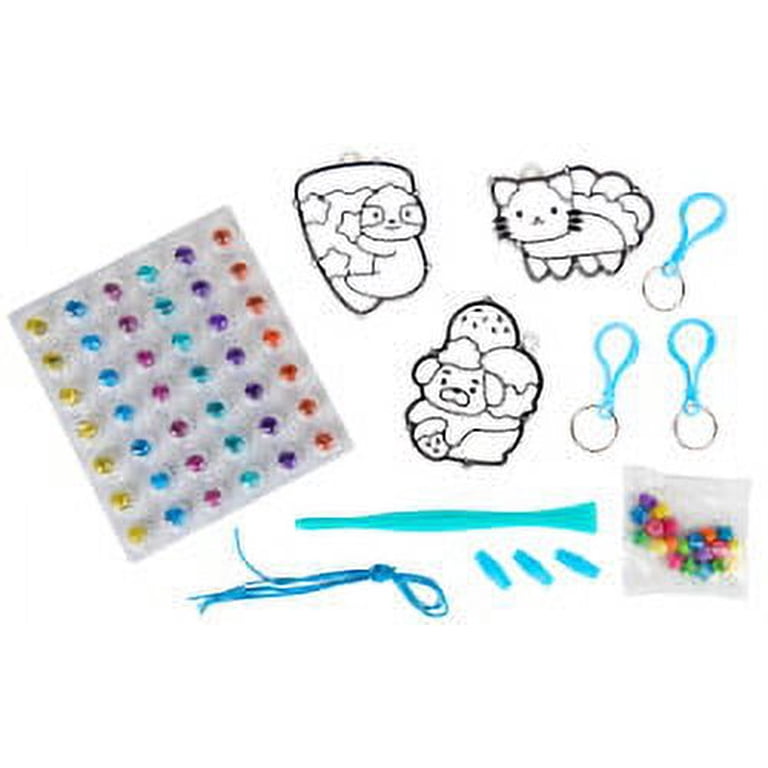 Crayola Keychain Crayola Glitter Dots DIY Keychains Craft Kit Ages 5+