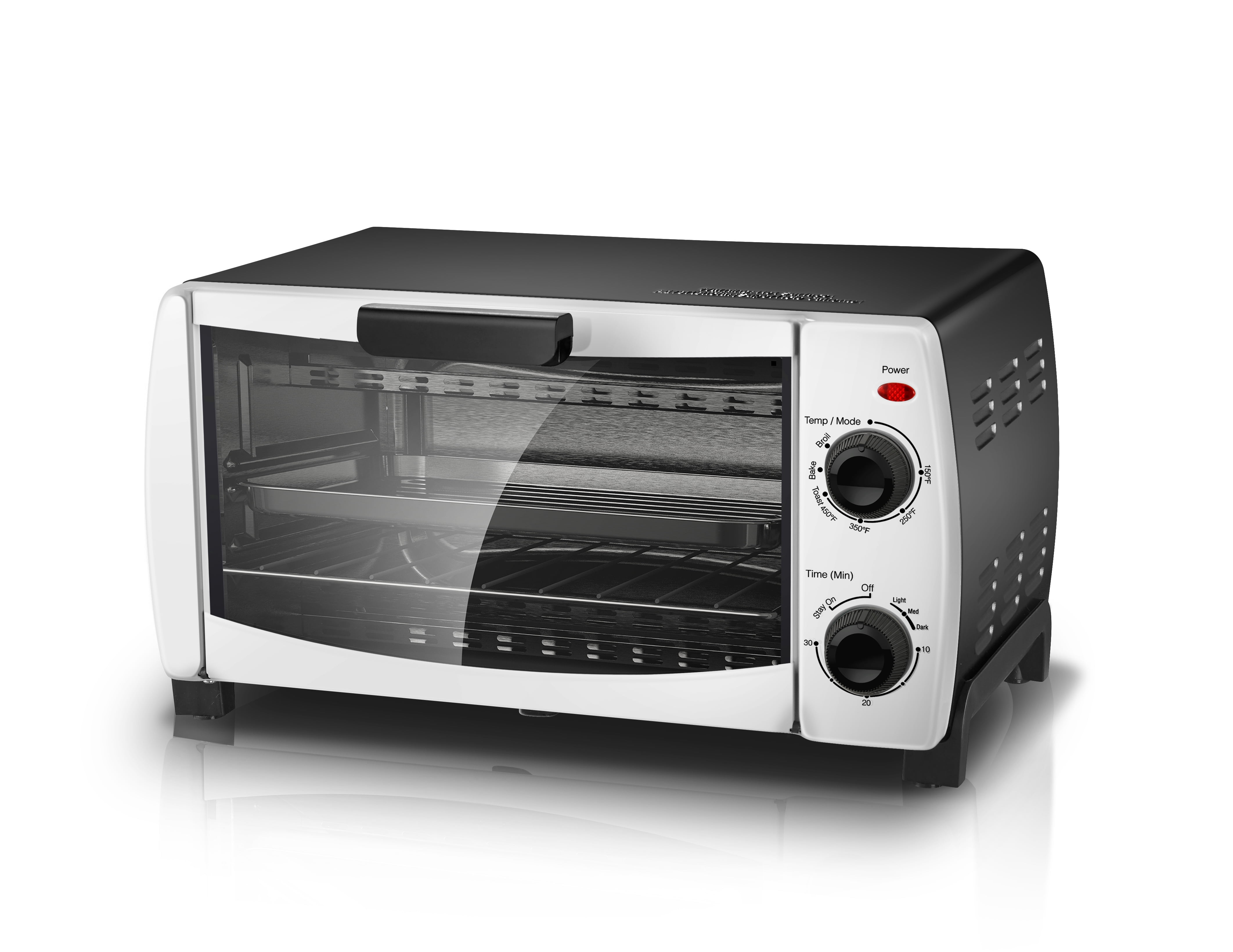 Mainstays 4Slice Toaster Oven, White 839724013856 eBay