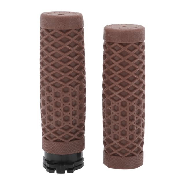 Unique Bargains 1" 25mm 1.1" 28mm Kit de Cubierta de Empuñaduras para Motocicleta Antideslizante TPU para Manillar de Motocicleta Scooter Bicicleta ATV Marrón 1 Juego