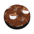 thumbnail image 4 of Xecao Sloths Need More Coffee for Tire Covers: Waterproof, dust-proof, and universally fitting for trailers, SUVs, 4 of 8