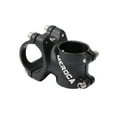 thumbnail image 2 of Soidarity Reemplazo de vástago corto de bicicleta Manillar de aleación de aluminio resistente profesional Vástagos huecos Accesorios de cuadro de Ciclismo Negro Soidarity OD024536-01, 2 of 6