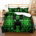 thumbnail image 1 of siniker Bedding Set Kids Quilt Cover 3D Cartoon Playing Bed Cover Set with Pillowcase and Zipper Closure, 1 of 2