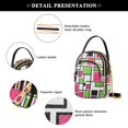 thumbnail image 4 of FORMRS Crossbody Bag for Women Quilted Travel Shoulder Cell Phone Purse with Chain Strap Handbag, Abstract Geometric, 4 of 7