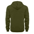 thumbnail image 4 of Vividxx Hoodie For Men Slim Fit Hooded Sweatshirt Casual Pullover For Fall Winter Daily Wear Comfortable Solid Color Hoodie Outerwear, 4 of 5