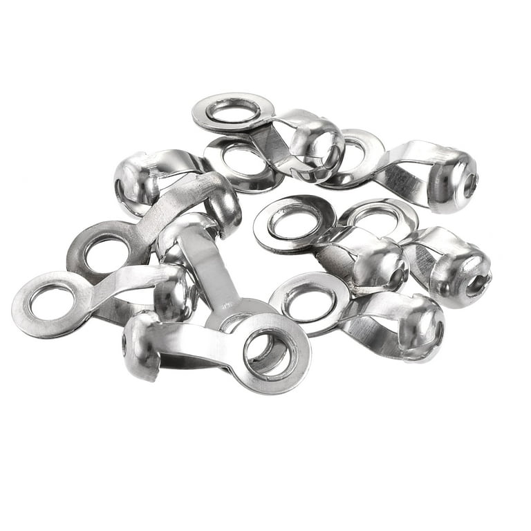 Uxcell 6mm 6.5mm Pull Loop Ball Chain Connector 10 Count