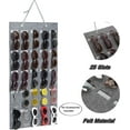 thumbnail image 2 of Chok Sunglasses Organizer Storage, Hanging Wall Pocket Glasses Organizer - 25 Felt Slots Sunglass Organizer Holder Eyeglass Display with Sturdy Rope, 2 of 6