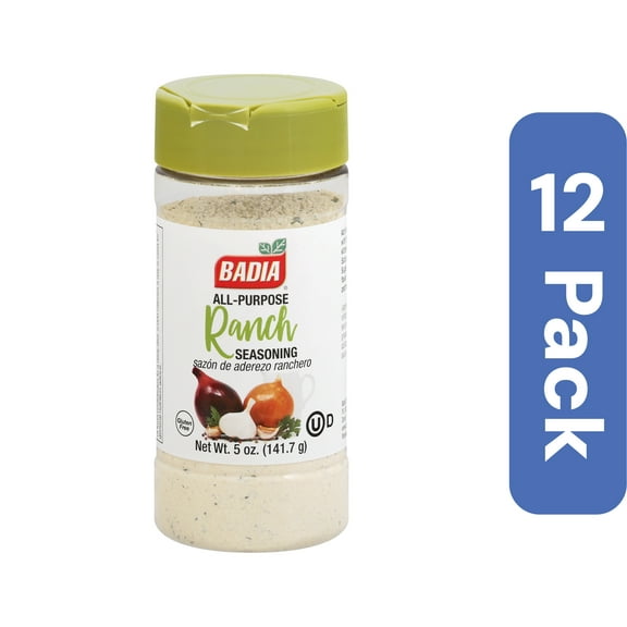 Badia All Purpose Ranch Seasoning 5 oz (Pack Of 12)