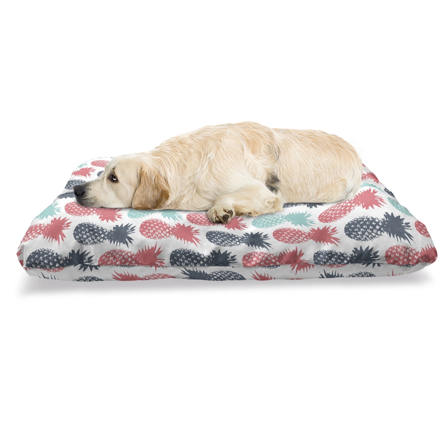 pineapple dog bed large