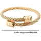 thumbnail image 2 of Pulseras magnéticas de drenaje linfático, brazalete de osimio Crainoc Titaniumion 3 piezas, 2 of 2