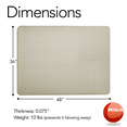 thumbnail image 3 of Resilia Large Under Grill Mat - 36" x 48", Sandstone, 3 of 10