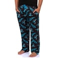 thumbnail image 6 of Pokemon Men's Lucario #0448 Fighting Poses All Over Print Adult Pajama Pants Sleep Lounge Bottoms, 6 of 8