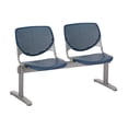 thumbnail image 2 of KFI Studios KOOL 2 Seat Reception Bench, Navy, 2 of 2