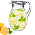 thumbnail image 1 of Jarra de plástico Amazing Abby Bubbly, 1,9 L, sin BPA, transparente, 1 of 8