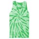 thumbnail image 1 of Tapa sin mangas de tie-teñido de Gravity Threads - Kelly Green - 3X-Large Gravity Threads tanque, 1 of 1