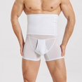 thumbnail image 5 of Fewfanhot Mens Shapewear Tummy Control Shorts High-Rise Compression Underwear, High-Waist Shaping Boxer Briefs Fitness Wear, 5 of 5