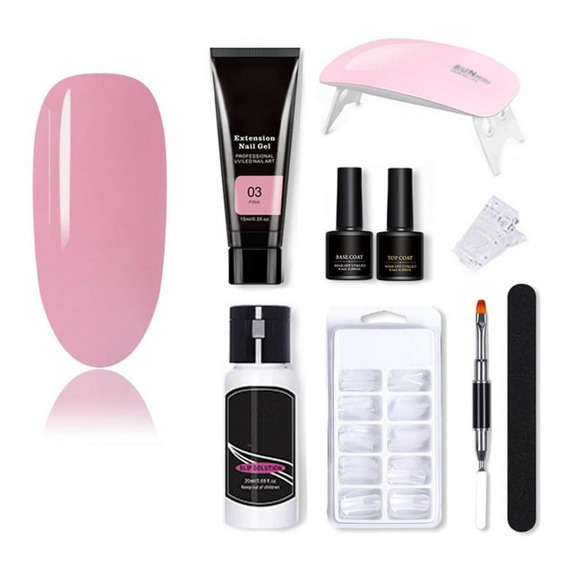 15ML Nails Extension Gel Kit Nail Art Tool Tasteless Durable Nails Extension Builder Gel Set